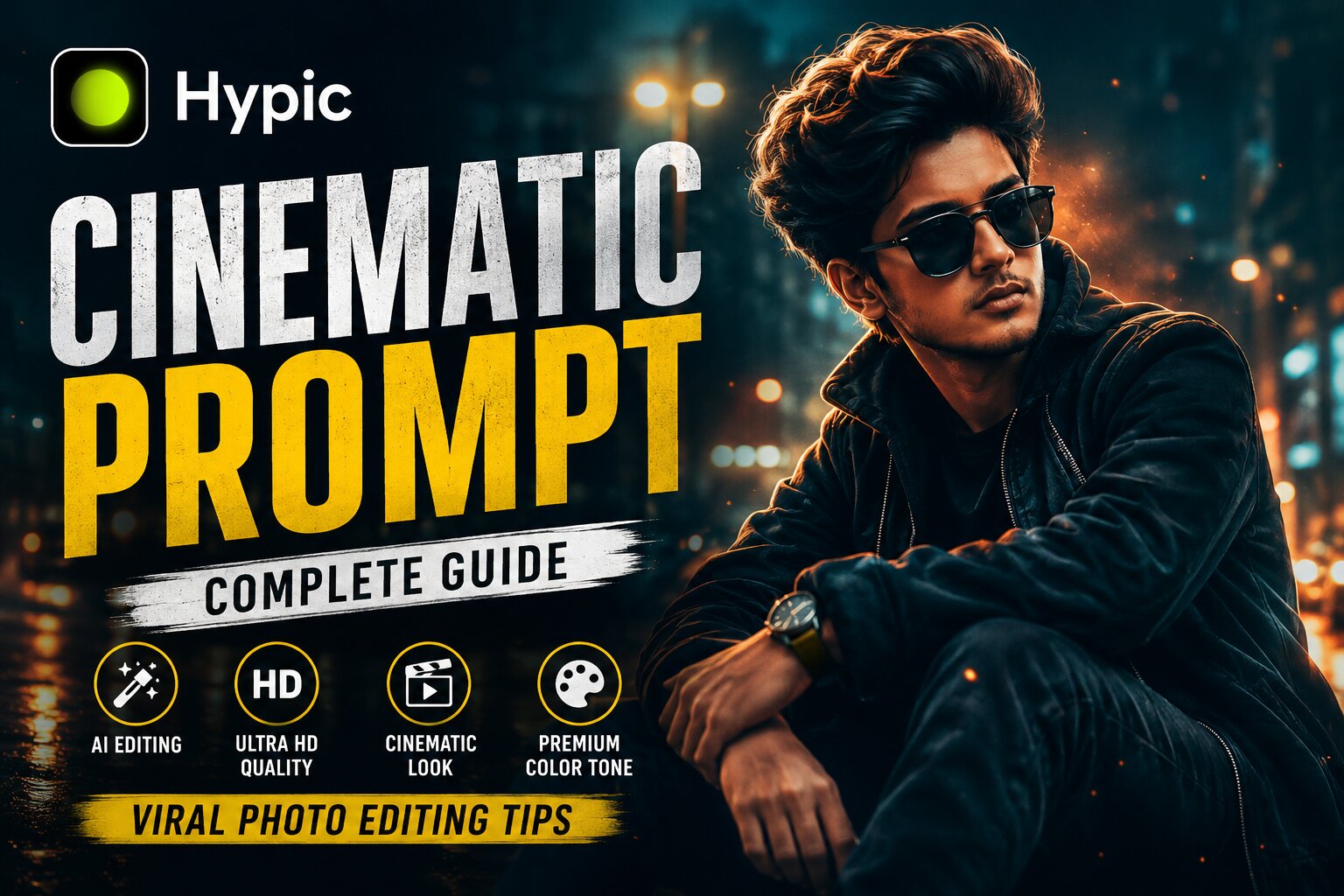Hypic Prompt Cinematic – ভাইরাল সিনেম্যাটিক ফটো এডিটিংয়ের সম্পূর্ণ গাইড